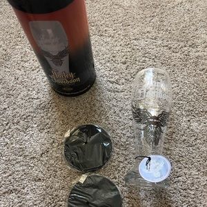 NWT Harley-Davidson pilsner glass and coaster set